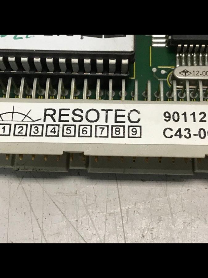 Used RESOTEC Circuit Board 90112.03 #139549