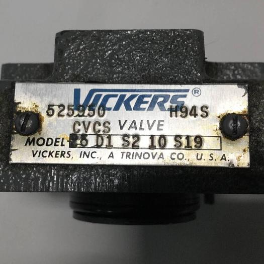 Used VICKERS Valve CVCS25D1S210S19 #91416