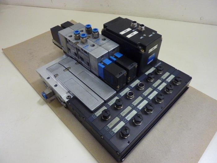 Used FESTO Control Block / Valve Terminal IFB8-02 #52705