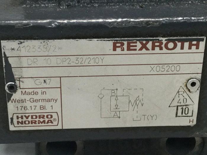 Used REXROTH Valve DR10DP232210Y #102440
