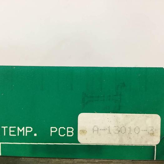 Used BARBER COLMAN Temperature Board A-13010-3 #93317