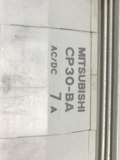 Used MITSUBISHI 7 Amp Circuit Protector CP30-BA-2P-7A #119651