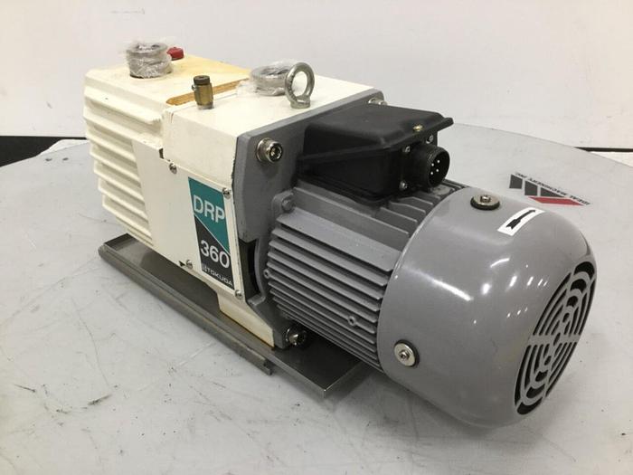 Used SHIBAURA Tokuda Rotary Vacuum Pump DRP-360III #104901