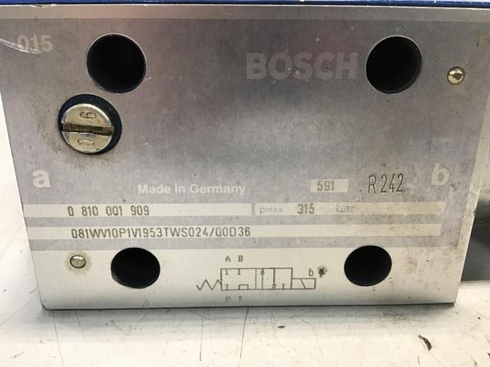 Used BOSCH Valve 0 810 001 909 #135652