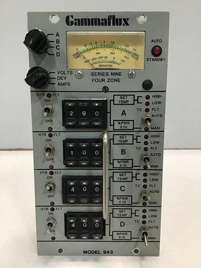 Used GAMMAFLUX Husky Temperature Control 943 #112494