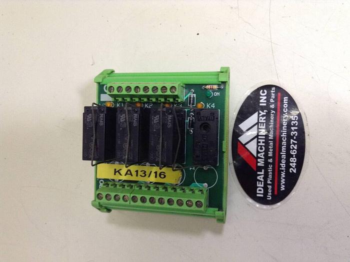 Used EUROTEK Breakout Board ET-MRZ04/24DC/SC/N/AR #76502