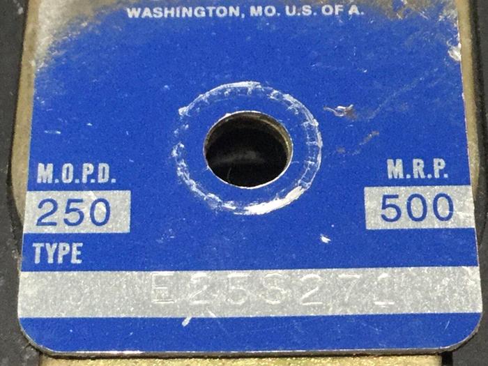 Used SPORLAN Solenoid Valve E25S271 #109425