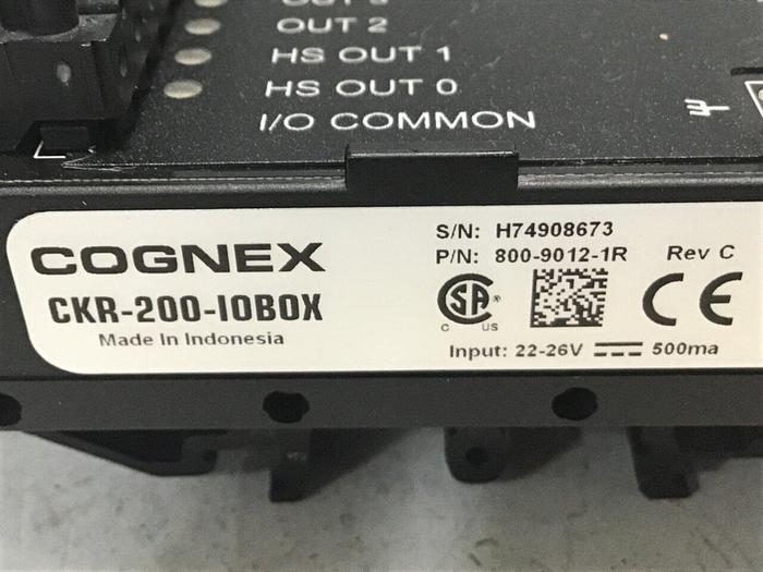 Used COGNEX Expansion Module CKR-200-10BOX Used