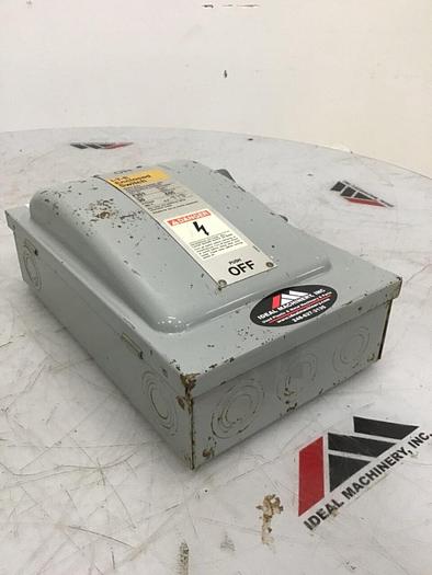 Used SIEMENS 30 Amp ITE Heavy Duty Vacu-Break F-351 #127057