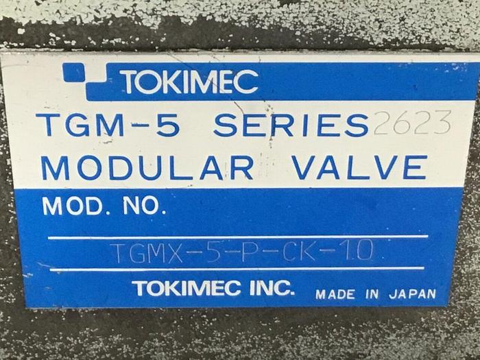 Used TOKYO KEIKI Modular Valve TGMX-5-P-CK-10 #134330