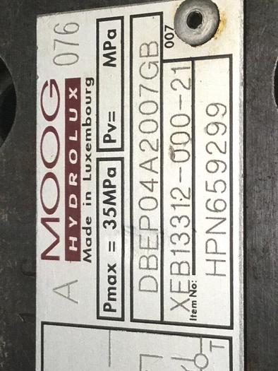 Used MOOG Valve DBEP04A2007GB #105856