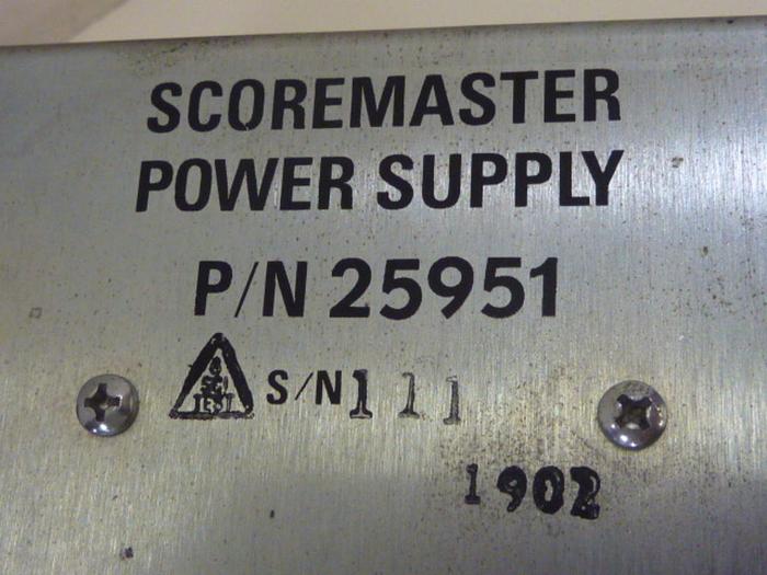 Used SOLID CONTROLS Power Supply 25951 Used