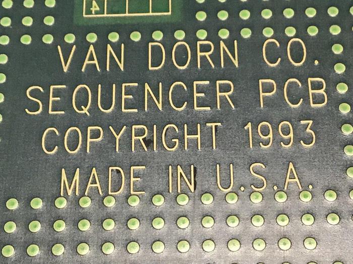 Used VAN DORN Sequencer Circuit Board PC330-029 330-029 Used