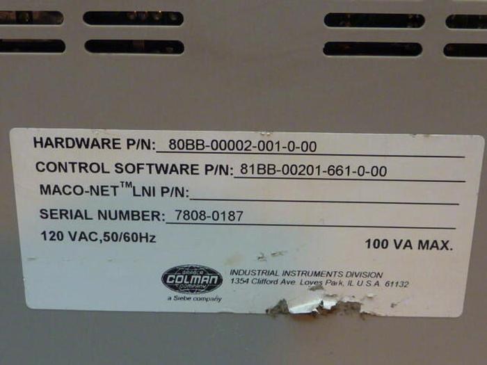 Used BARBER COLMAN Insta-Set Module 80BB-00002-001-0-00 #34047