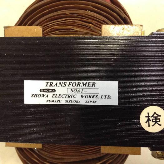 Used SHOWA 100 VA Transformer SOA1 #96839
