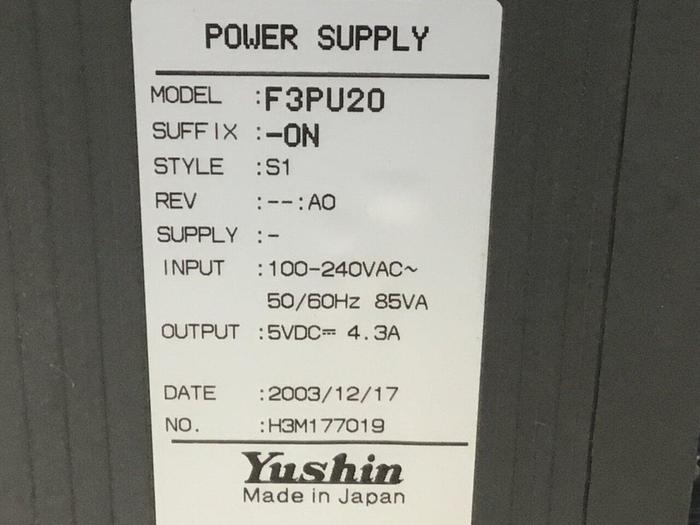 Used YOKOGAWA Power Supply F3PU20-0N #127821