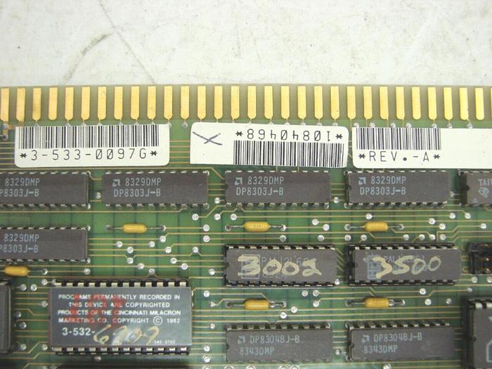 Used CINCINNATI MILACRON Circuit Board 3-531-3749A #8755