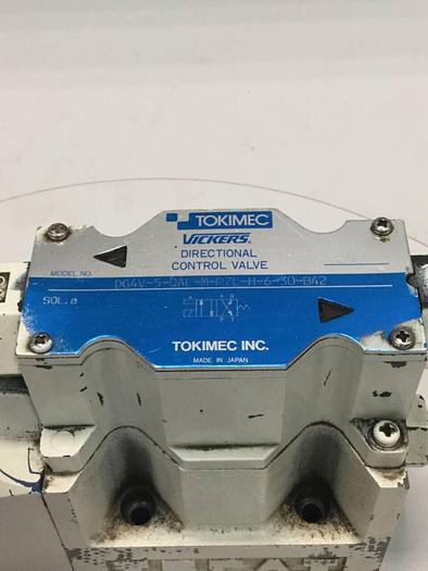 Used VICKERS Tokimec Directional Control Valve DG4V5DALMP7LH630B42 #96924