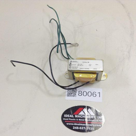 Used HAMMOND 0.027 kVA Transformer 166K18 #80061