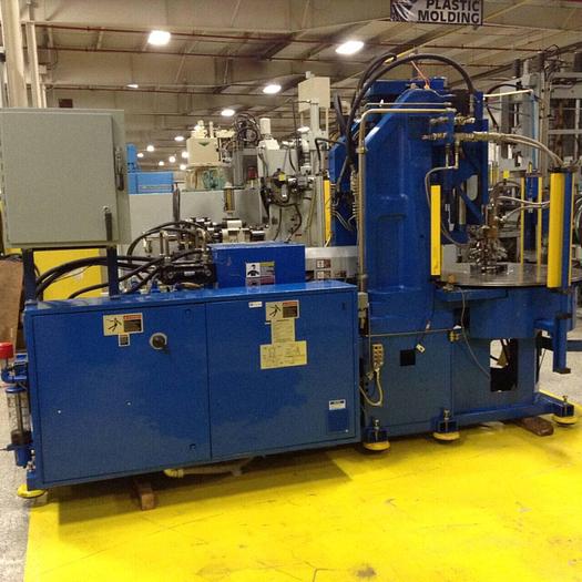 Used 2000 NEWBURY 80VTCR4 INJECTION MOLDING MACHINE USED