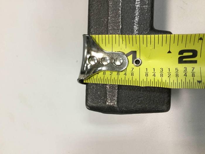 Used N M COMPANY Open Toe Mold Clamp AC-3FO #92358