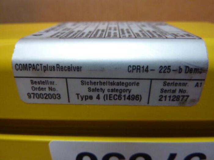 Used LEUZE Safety Light Curtain Receiver CPR14-225-B/A1 #37650