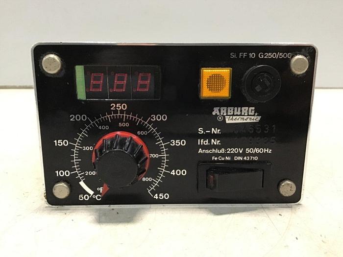 Used ARBURG Temperature Control FF10G250/500 Used