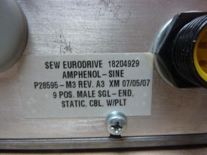 Used SEW EURODRIVE Variable Frequency Drive MQD32A/MM07C/238G0/BW/AGA3 Used