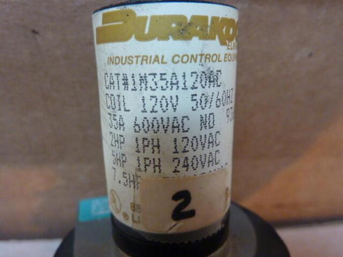 Used DURAKOOL Contactor Relay IM35A120AC #30791