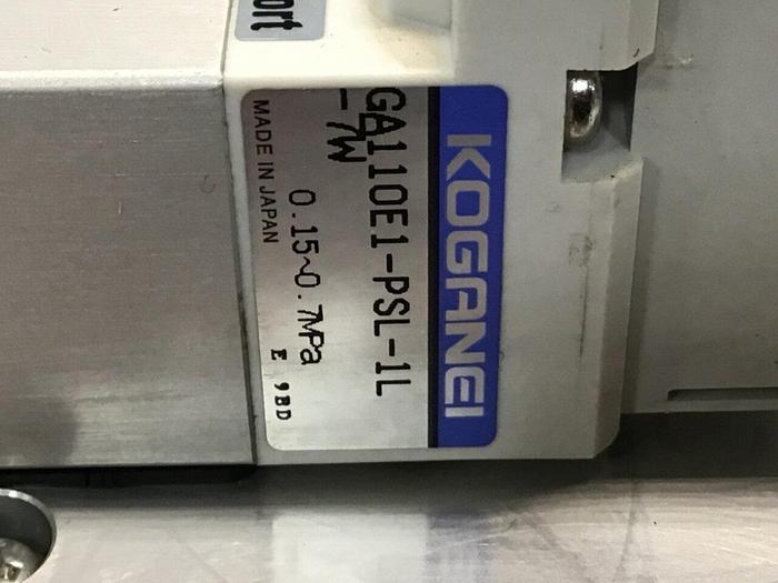 Used KOGANEI Manifold with Valve PBM8P-9W #120994