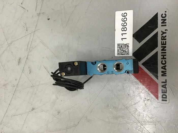 Used MAC Solenoid Valve 411A-DOA-DM-DJEA-1BA #118666