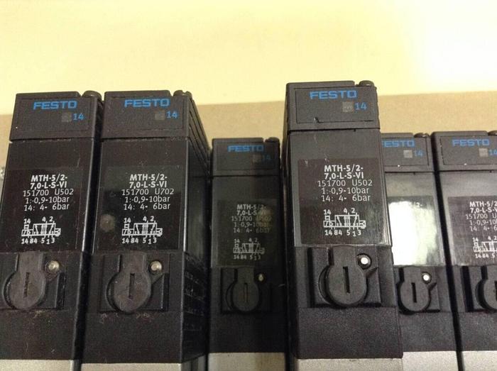 Used FESTO Control Block w/ Valves IMP2-03-1 #70459