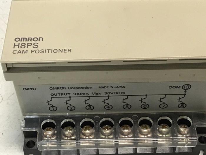 Used OMRON Cam Positioner H8PS-8BF #124231