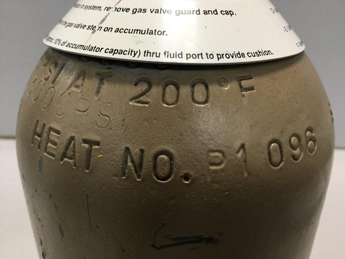 Used OILAIR Hydro-Pneumatic Accumulator SA372 #109274