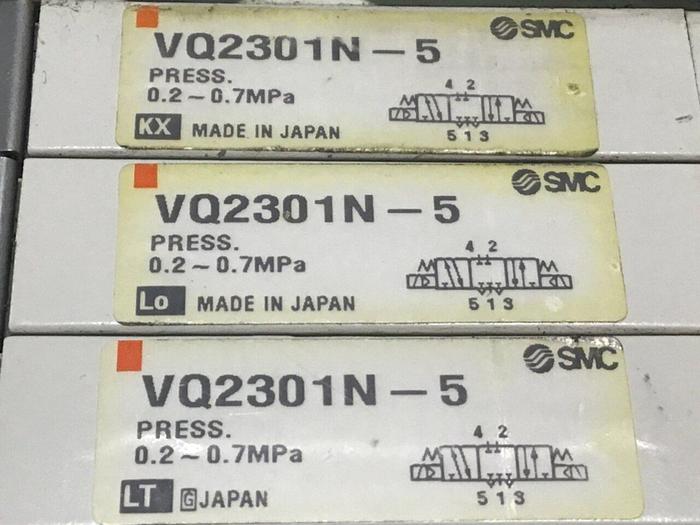Used SMC Valve Manifold VQ2301N-5 #127228