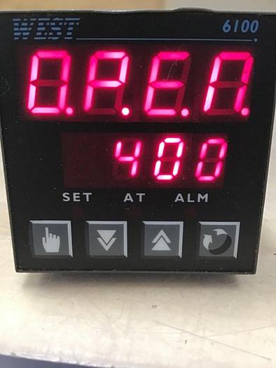 Used WEST ELECTRONICS Temperature Control 6100 / TC #135859