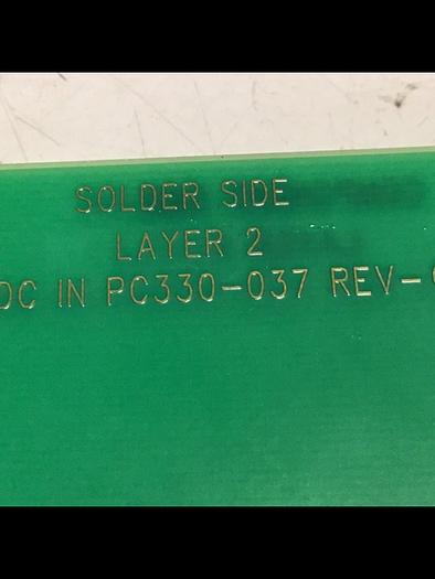 Used VAN DORN DC Input Board 330037 PC330-037 Used