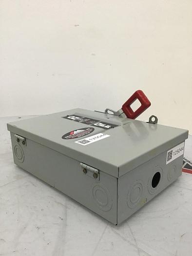 Used GENERAL ELECTRIC / GE 30 Amp Safety Switch TH3361 #125044