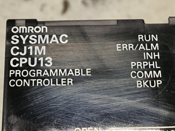 Used OMRON PLC CPU CJ1M-CPU13 #140163