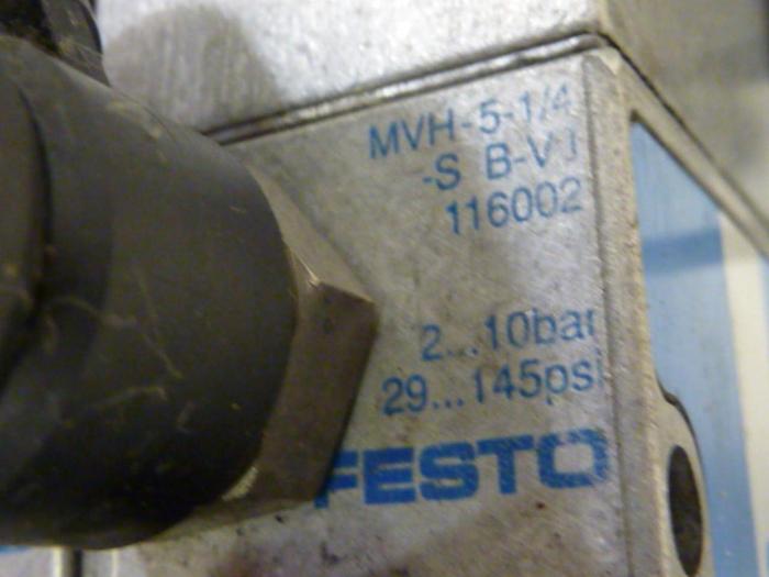 Used FESTO Control Block / Valve Terminal IFB8-02 #52864