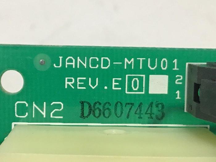 Used YASKAWA Distribution Board JANCD-MTU01 REV E0 #131199