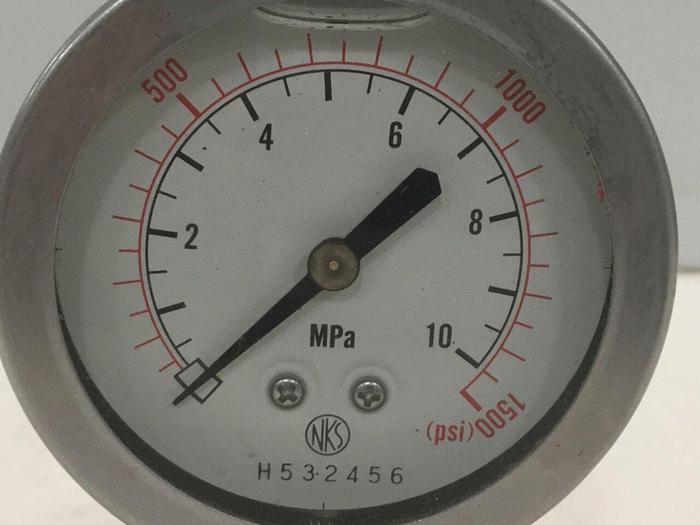 Used NKS Pressure Gauge H532456 #105300