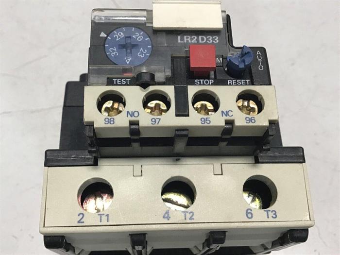 Used TELEMECANIQUE Overload Relay LR2D3353 #116854