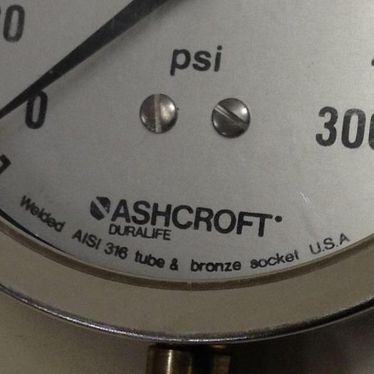 Used ASHCROFT Pressure Gauge 238A460-01 #83850