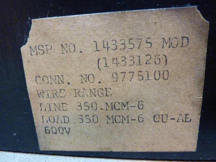 Used MARATHON Fuse Holder 1433575 #38251