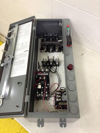 Used ALLEN BRADLEY Combination Starter 512-BJB-6P-24R SER 1 Used