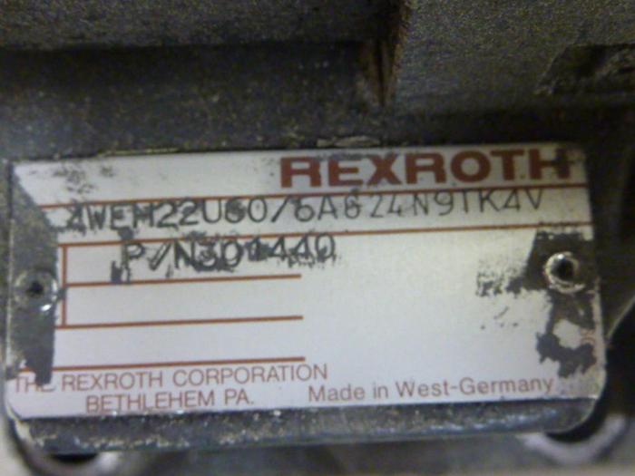 Used REXROTH Valve 4WEM22U606A624N9TK4V #49613
