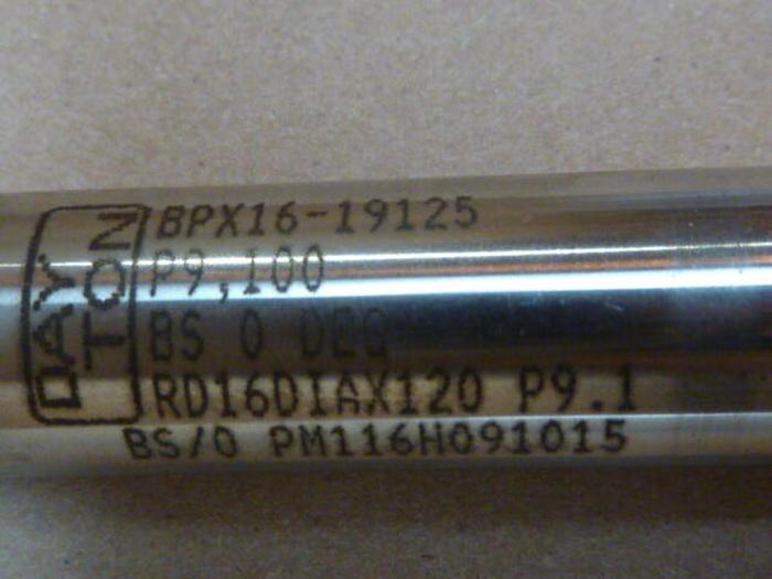 Used DAYTON Ball Lock Punch BPX16-19125 #34144