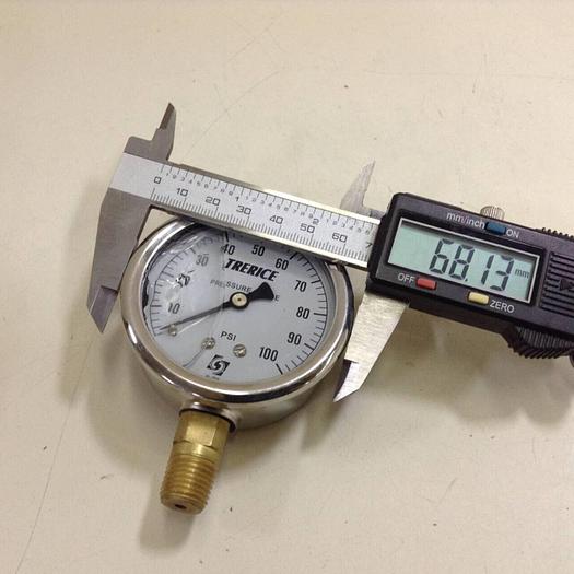 TRERICE Pressure Gauge D82LFB #83871