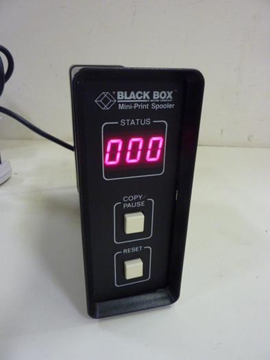 Used BLACK BOX CORP Mini-Print Spooler PIE-60B #57137